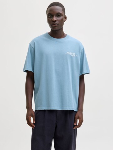 JACK & JONES Shirt in Blue: front