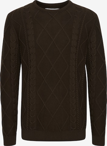 !Solid Pullover 'Terence' in Braun: Vorderseite