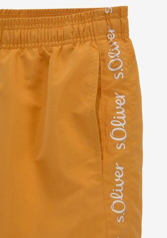 s.Oliver Swimming shorts 'Noah' in Yellow
