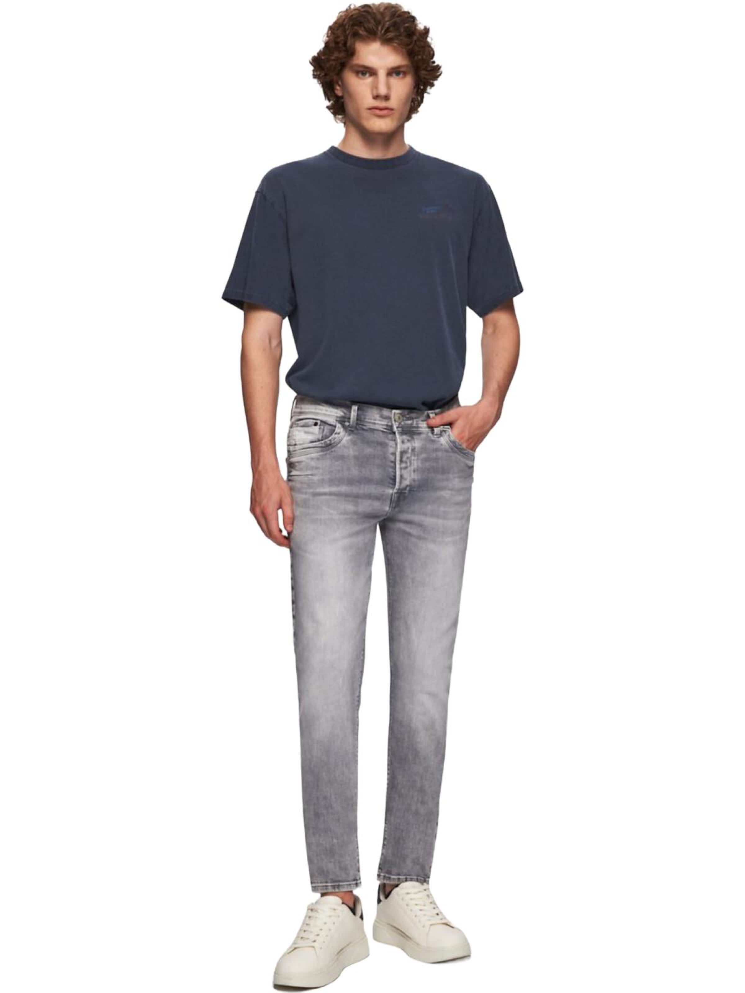 Skinny Jeans 'LTB Jeans Servando 600 Skinny Leg Mid Waist Jeanshose' di LTB Jeans in grigio