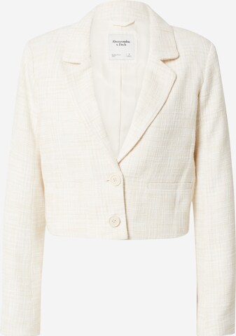 Blazer Abercrombie & Fitch en beige : devant