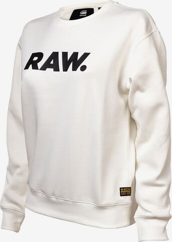 G-Star RAW Sweatshirt in Weiß