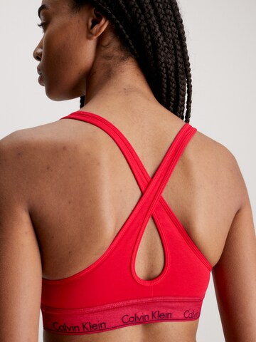 Calvin Klein Underwear Bralette Bra in Red