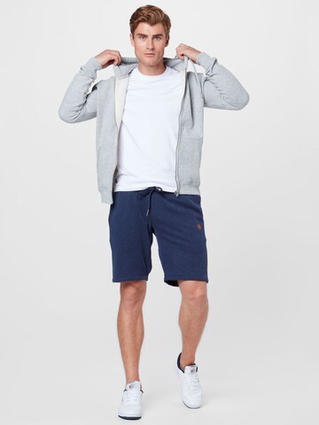 Superdry Zip-Up Hoodie 'VINTAGE' in Grey