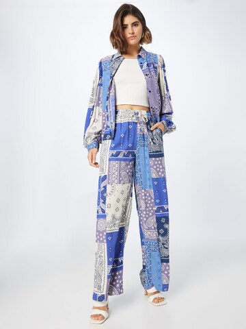 Lollys Laundry Wide leg Pants 'Rita' in Blue