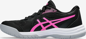 ASICS Athletic Shoes in Black: front