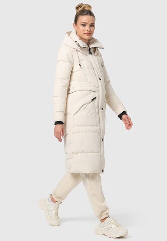 MARIKOO Winter Coat 'Ayumii' in Beige