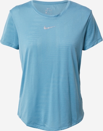 NIKE Funkčné tričko - Modrá: predná strana