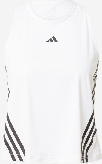 ADIDAS PERFORMANCE Sports top 'Aeroready Hyperglam' in Black / White, Item view