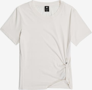 G-STAR Shirt in Wit: voorkant