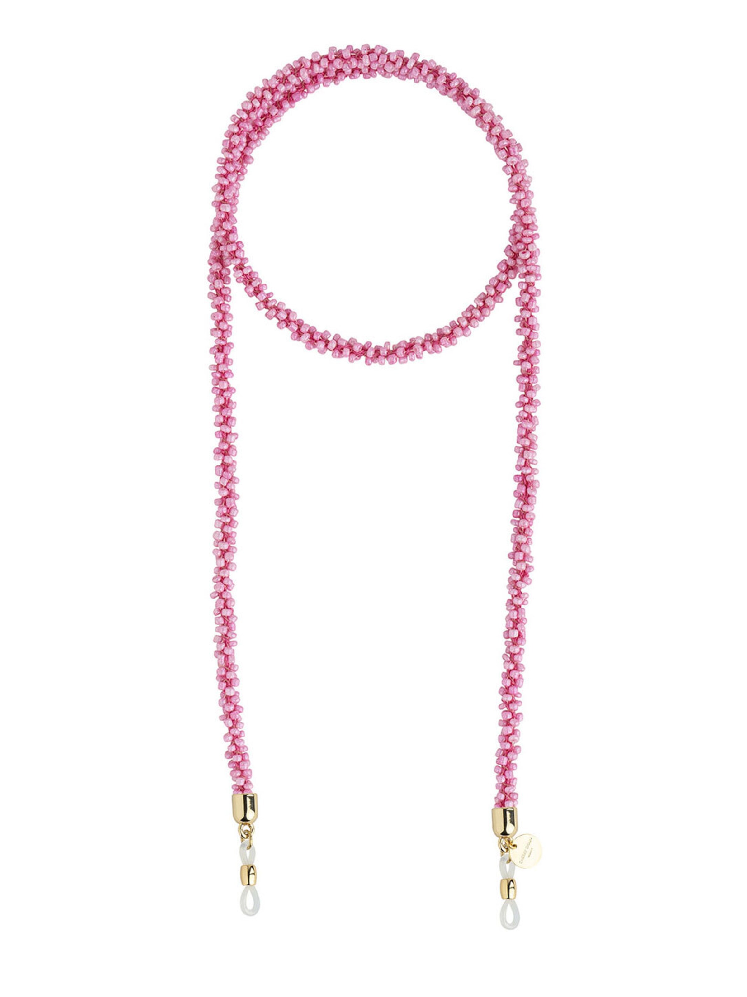 Cheeky Chain Munich Necklace 'Hawaii' in Pink: front