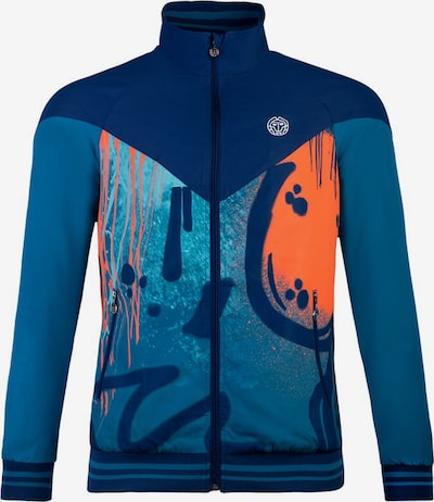 BIDI BADU Sportjacke in blau / orange, Produktansicht