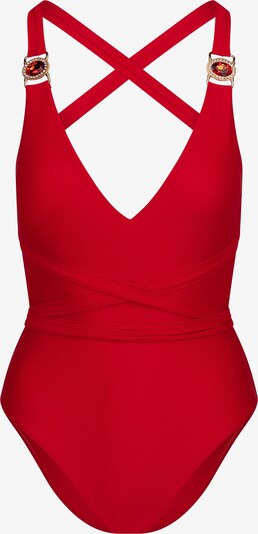 Moda Minx Maillot de bain 'Amour' en rouge sang, Vue avec produit