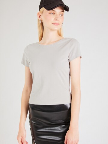Noisy may T-Shirt in Grau: Vorderseite