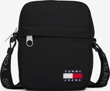 Borsa a tracolla 'ESS' di Tommy Jeans in nero: frontale