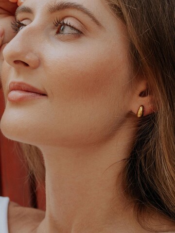 Akitsune Earring 'Nova Earring Gold' in Gold