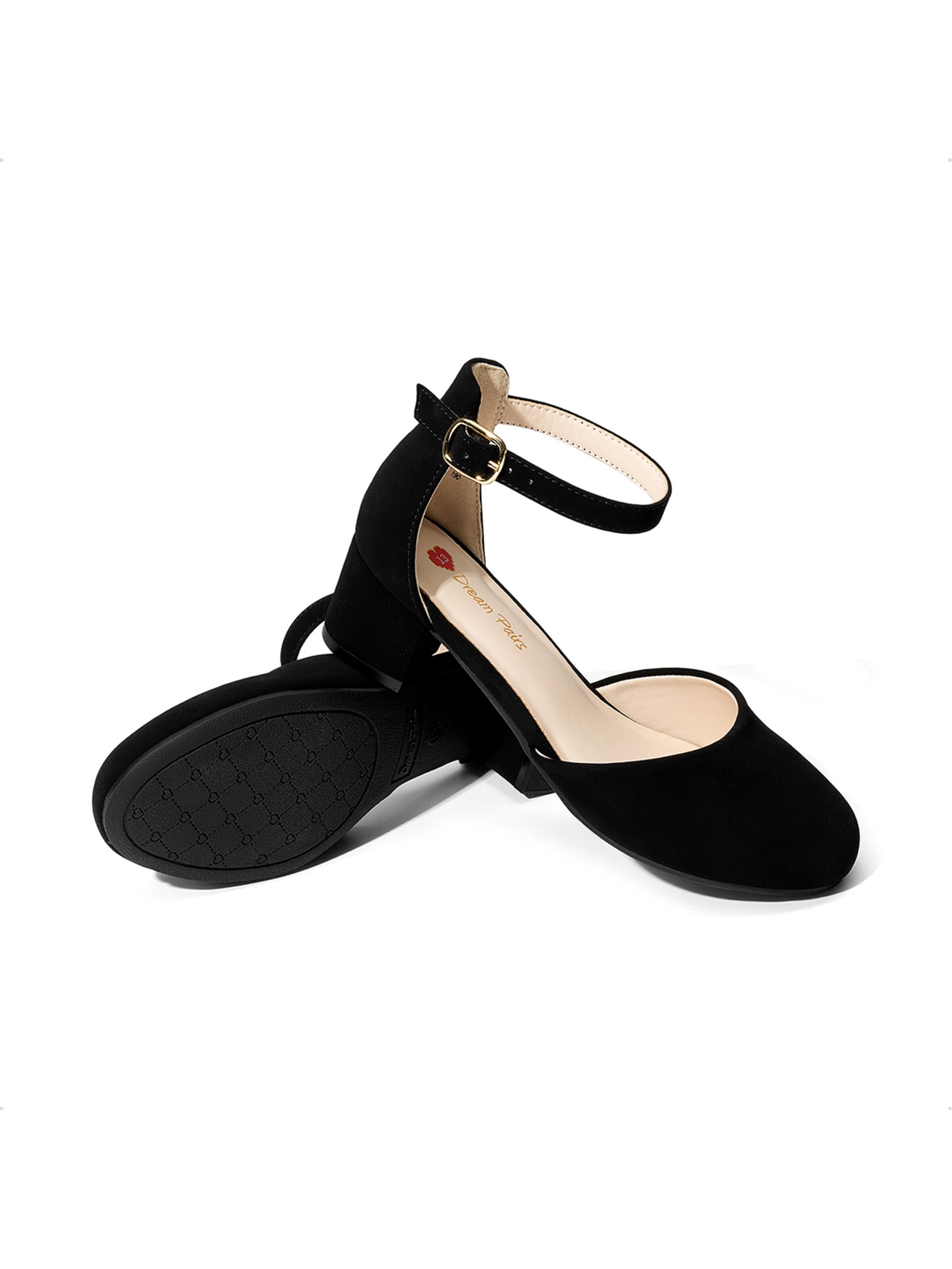 Ballerines 'DREAM PAIRS Prinzessin Schuhe  Mädchen Stöckelschuhe Kinder Ballerinas' Dream Pairs en noir