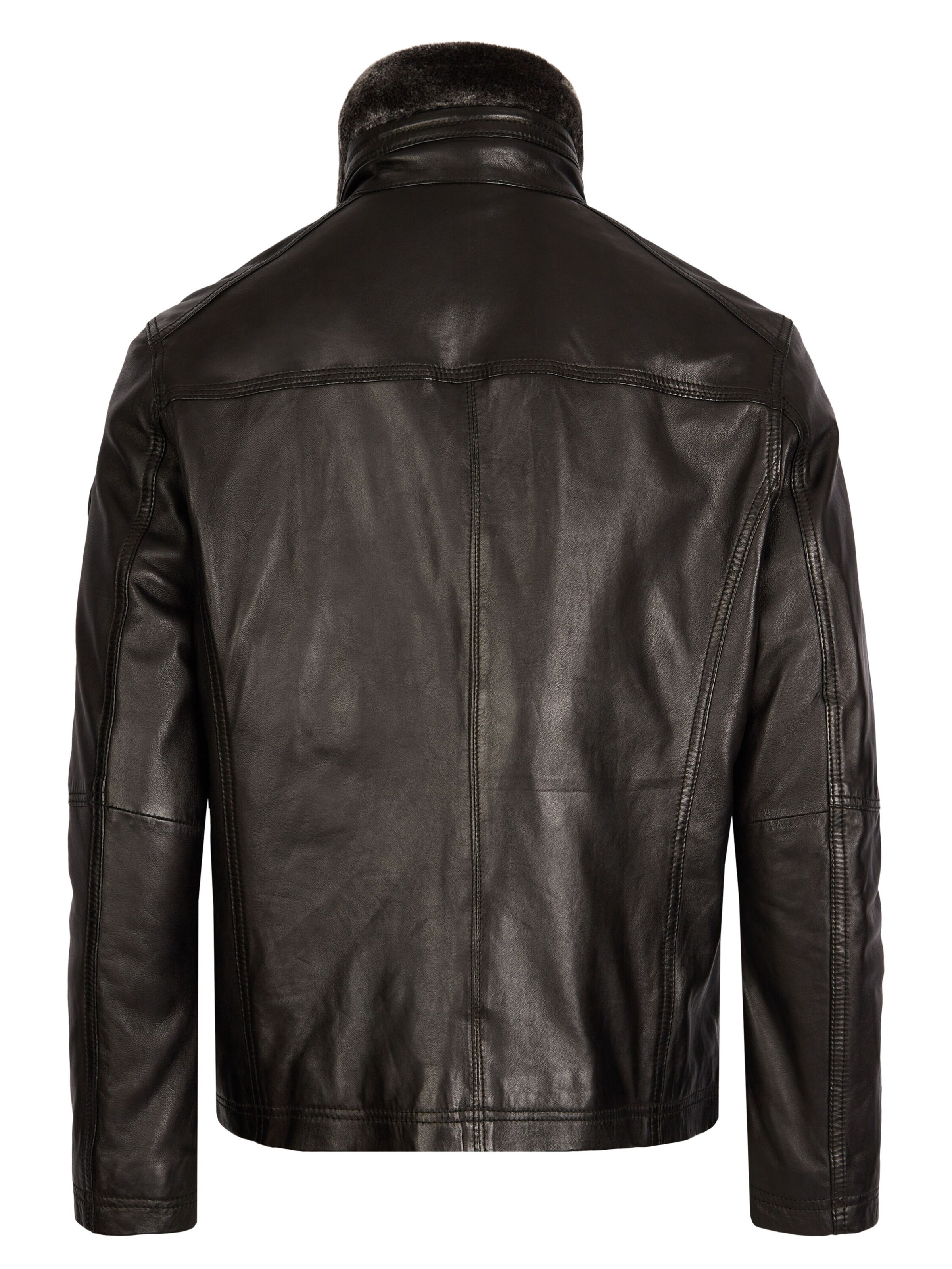 bugatti Lederjacke 'BUGerero' in Schwarz