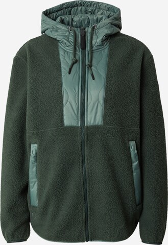 ICEPEAK Athletic fleece jacket 'ABBOTSA' in Green: front