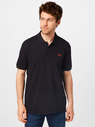 HUGO T-shirt 'Donos' i svart: framsida