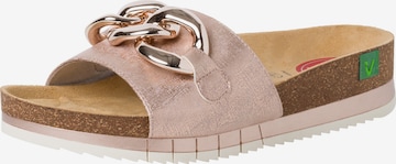 JANA Mules in Pink: front