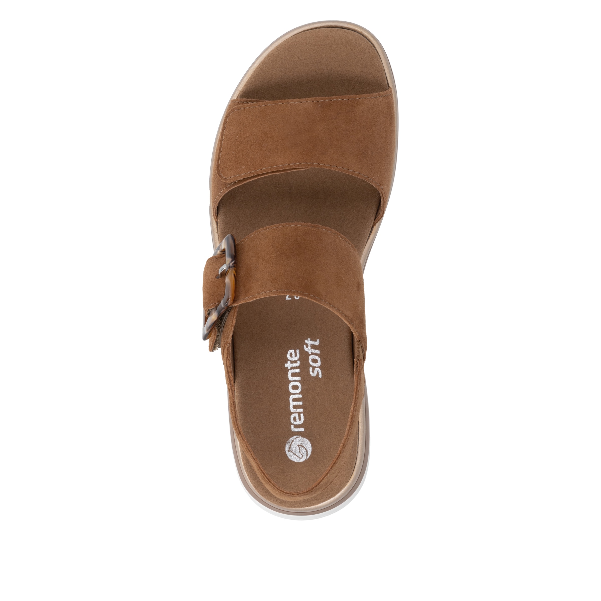 REMONTE Strap Sandals in Brown