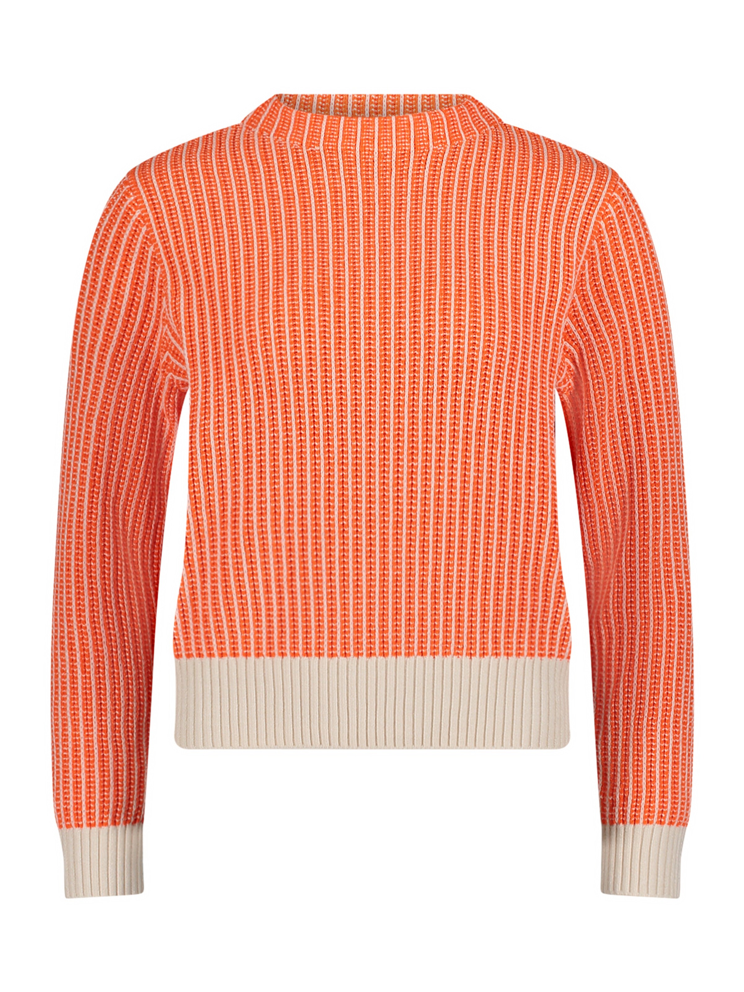 Pull-over Betty & Co en orange : devant