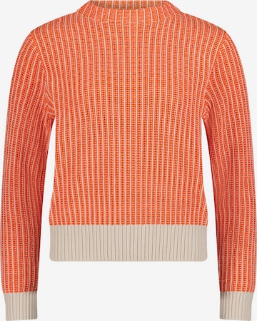 Pull-over Betty & Co en orange : devant