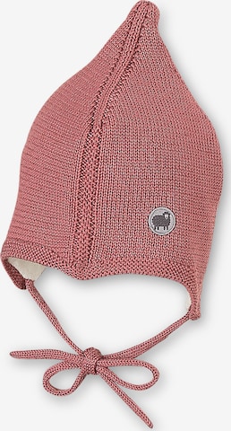 STERNTALER Beanie in Pink: front