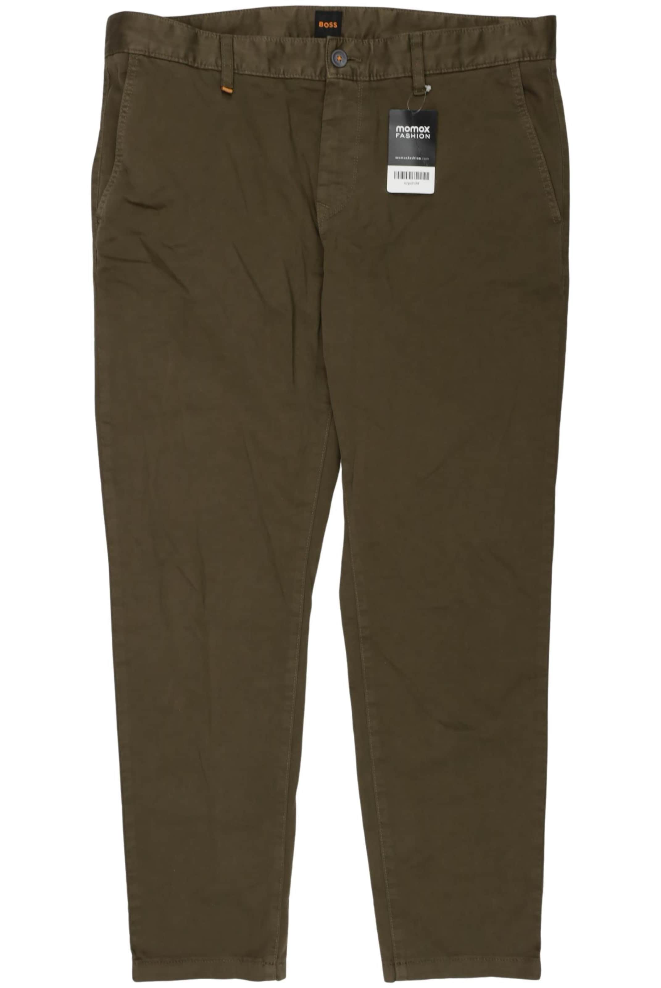 BOSS Orange Pants in 38 in Green: front