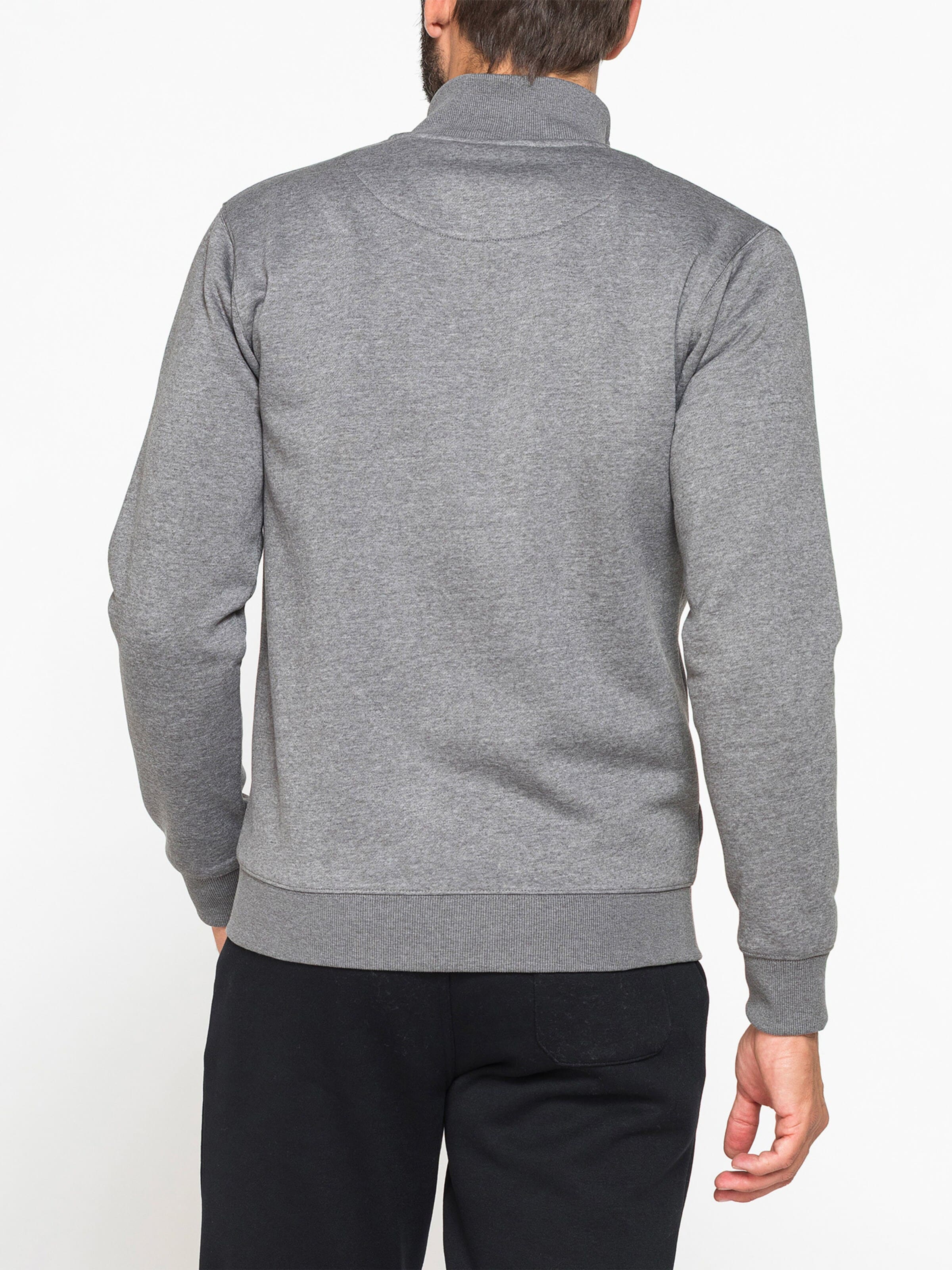 Carrera Jeans Sweatshirt 'Full Zip' in Grey