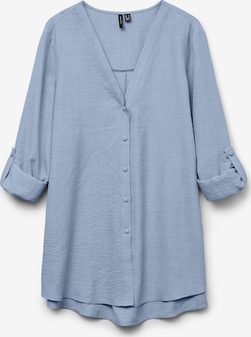 Vero Moda Curve Blouse 'VMMelaney' in Blue: front