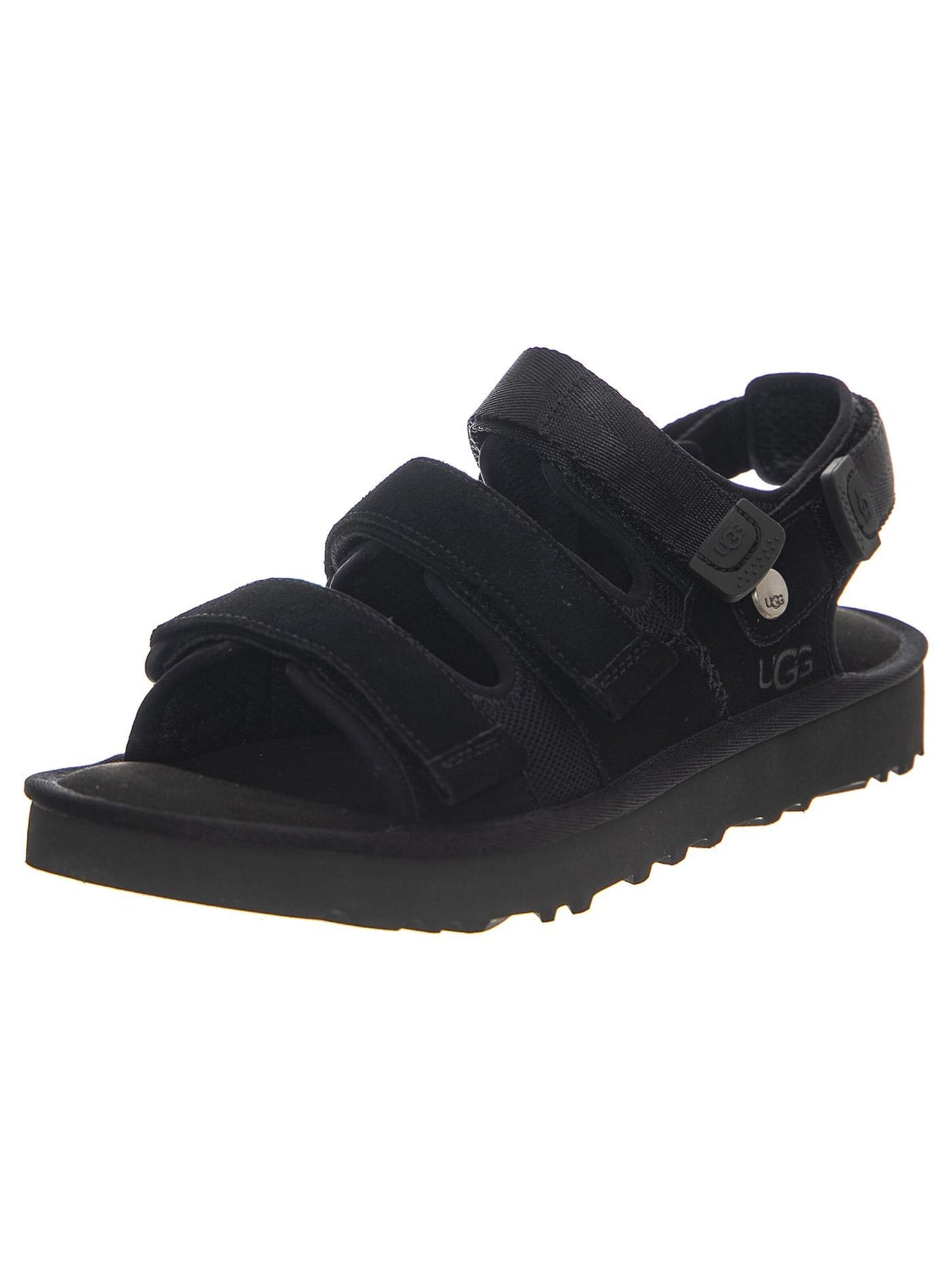 Sandales 'Goldencoast Multistrap Black' UGG en noir : devant