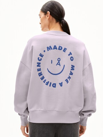 ARMEDANGELS Sweatshirt in Lila