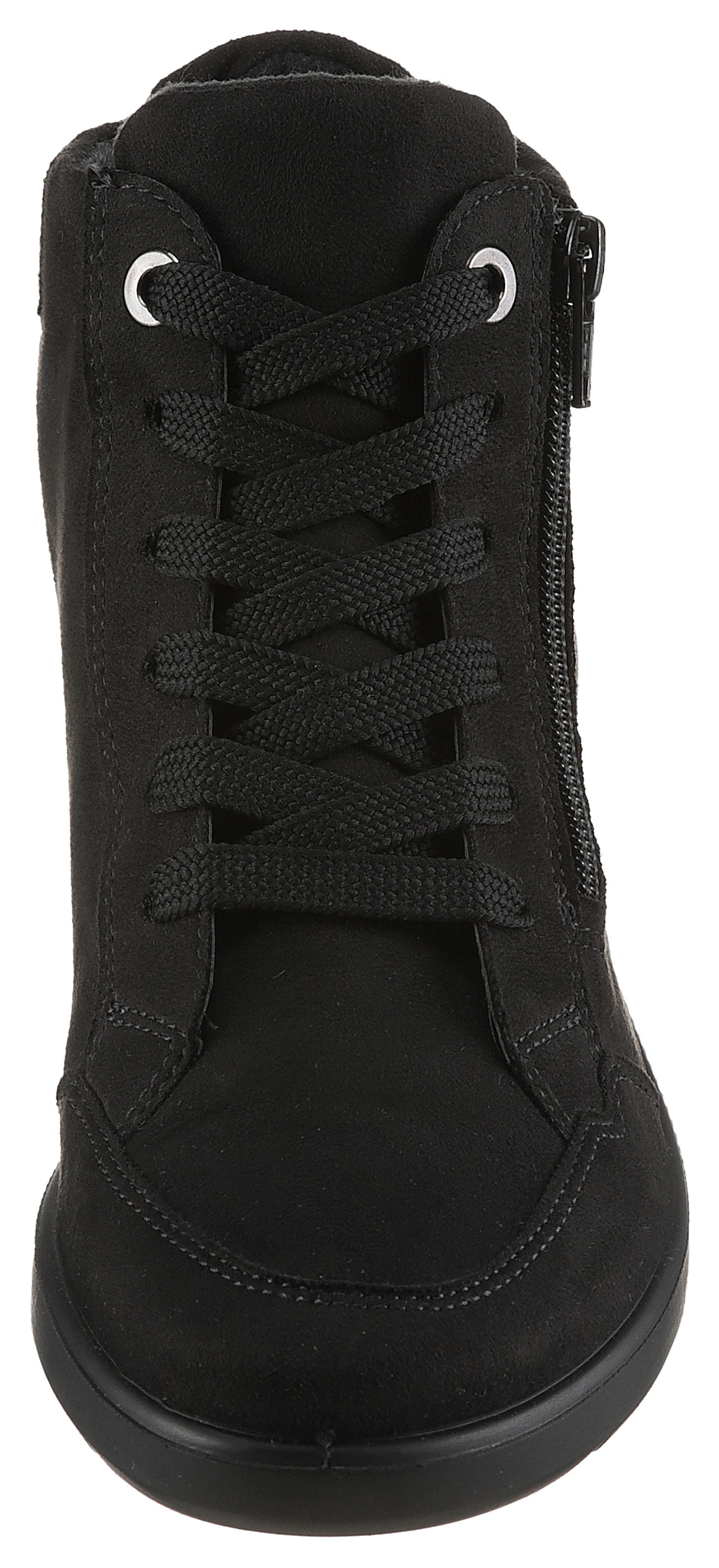 ARA Lace-Up Boots in Black