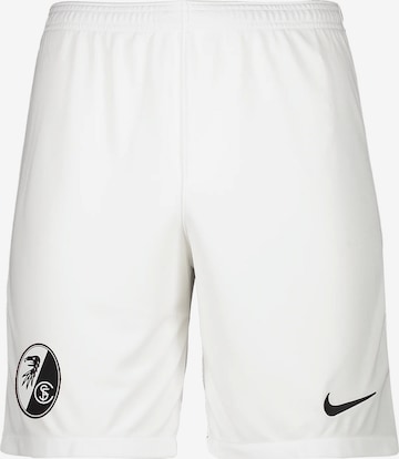 NIKE Regular Urheiluhousut värissä valkoinen: etupuoli