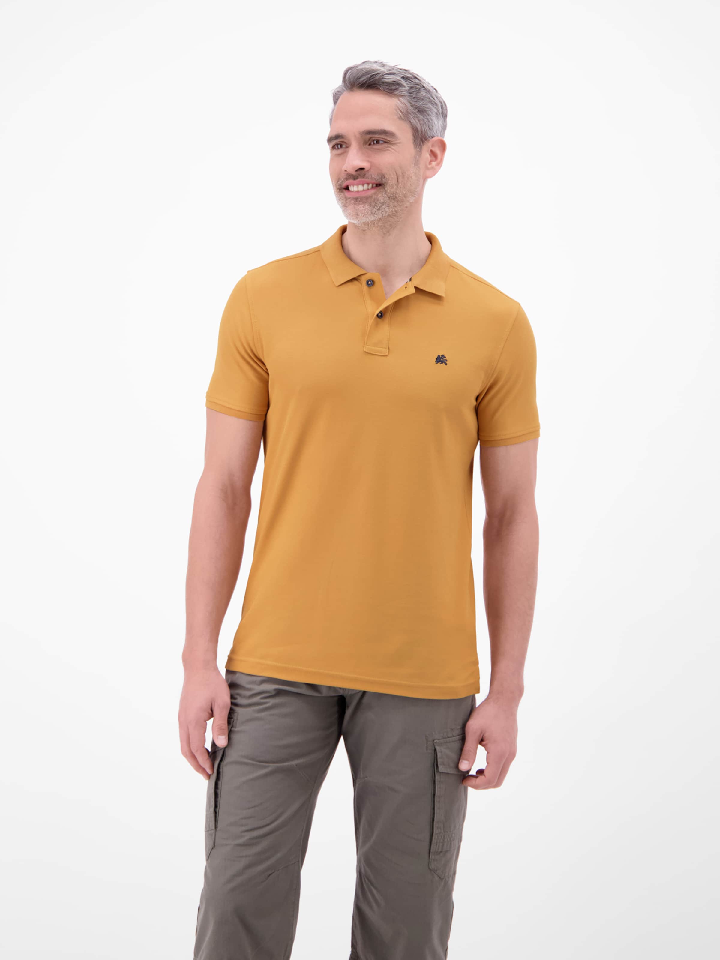 LERROS Poloshirt in Orange