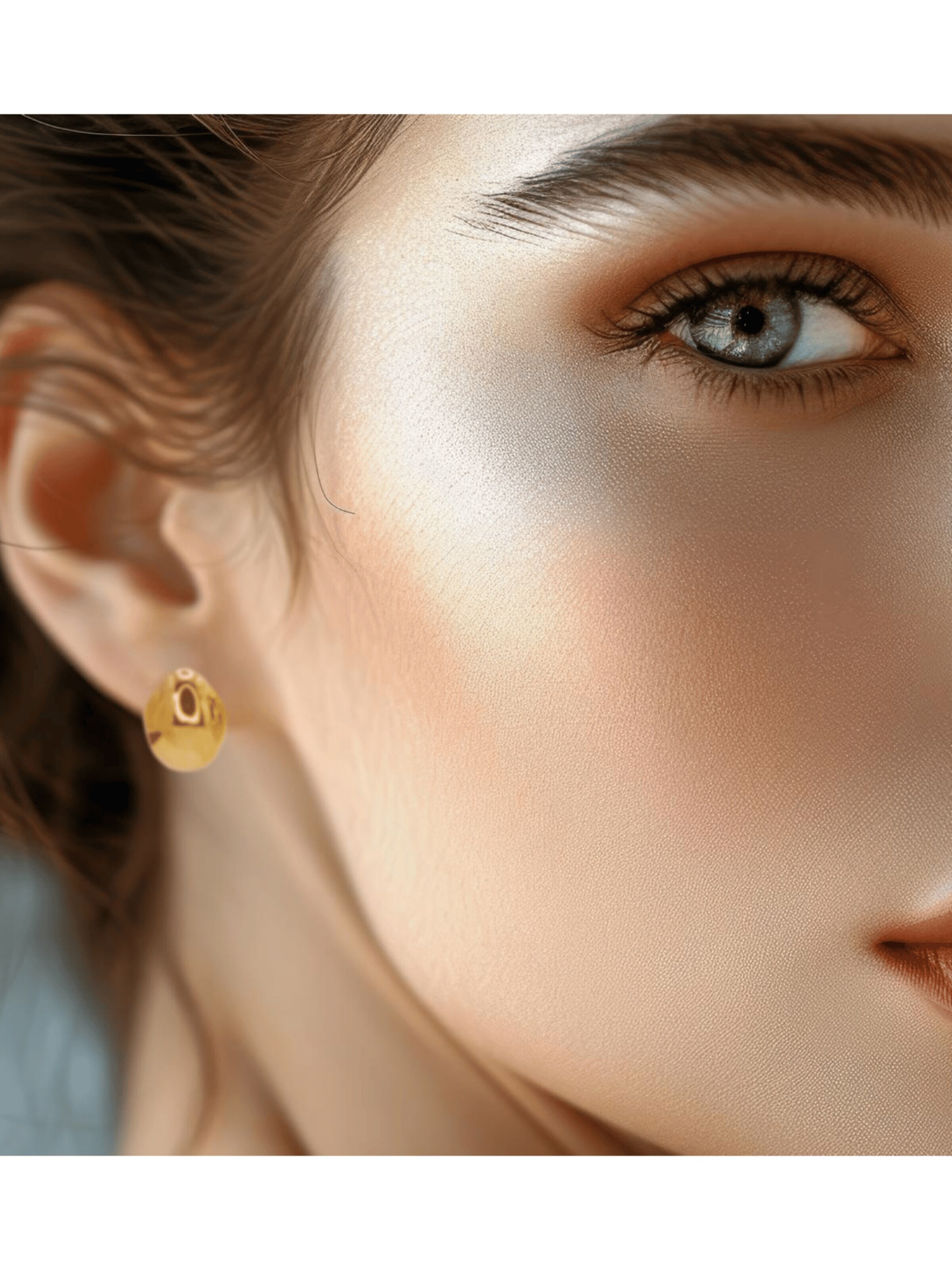 ARS-ARGENTI Earrings 'DROP YOUR SOUL' in Gold