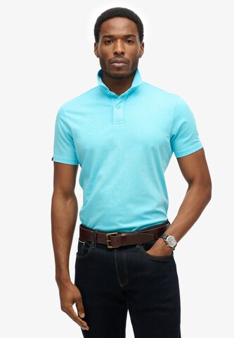 Superdry Shirt in Blauw: voorkant