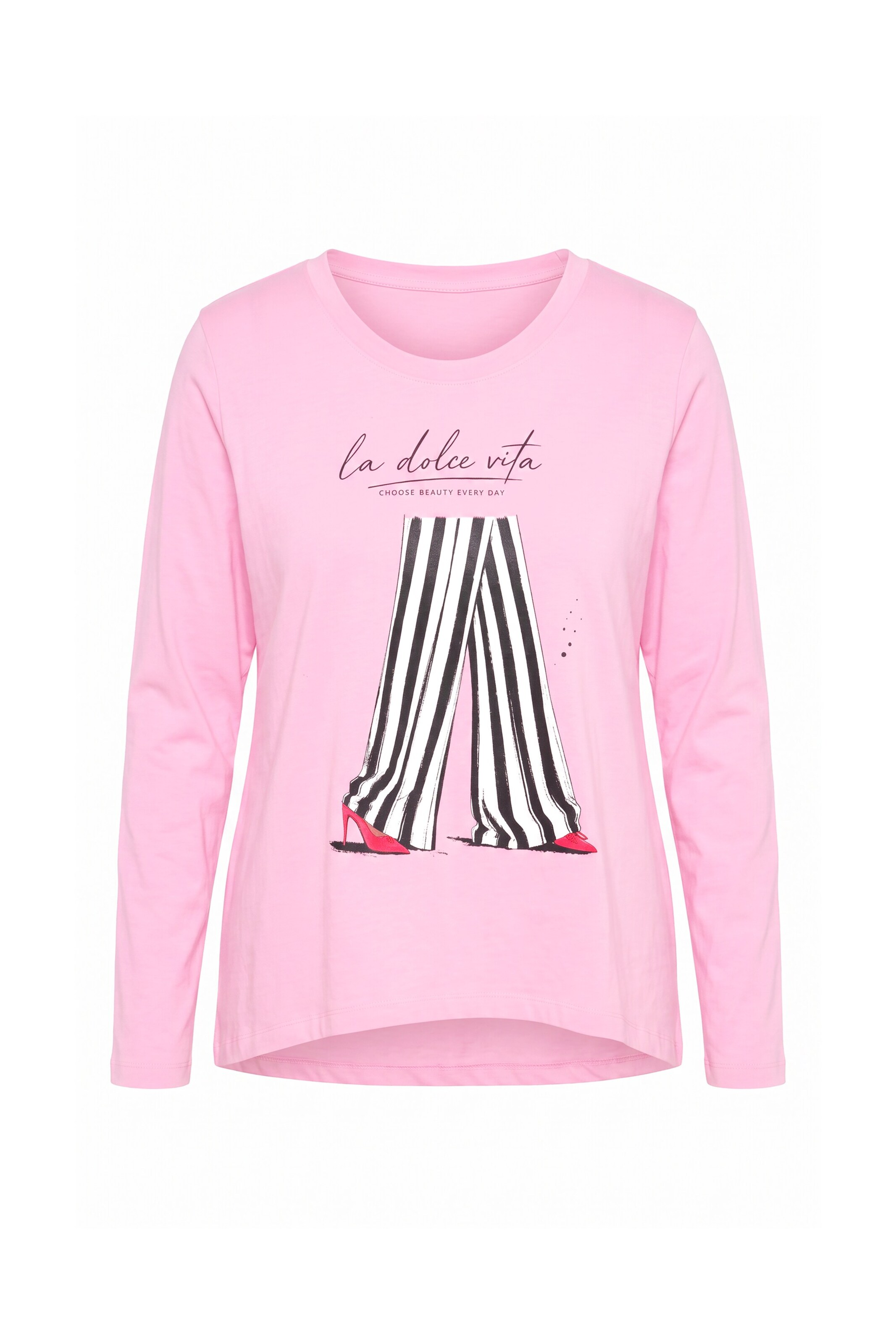 MIAMODA Shirt in Roze: voorkant