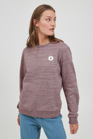 Oxmo Sweatshirt 'Hella' in Bruin: voorkant