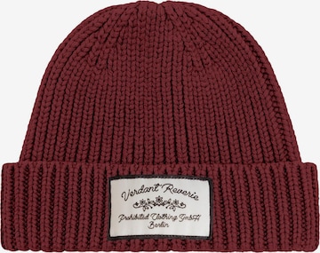 Berretto 'Verdant Reverie' di Prohibited in rosso: frontale
