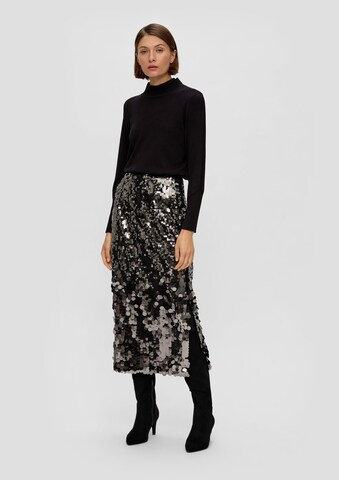 s.Oliver BLACK LABEL Rok in Zwart