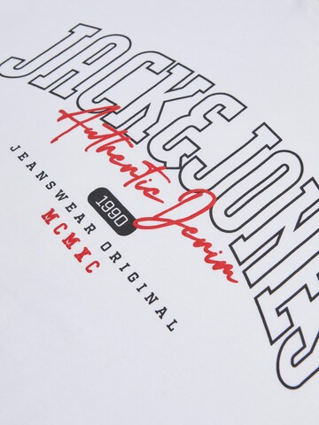 T-Shirt 'LARRY' JACK & JONES en blanc
