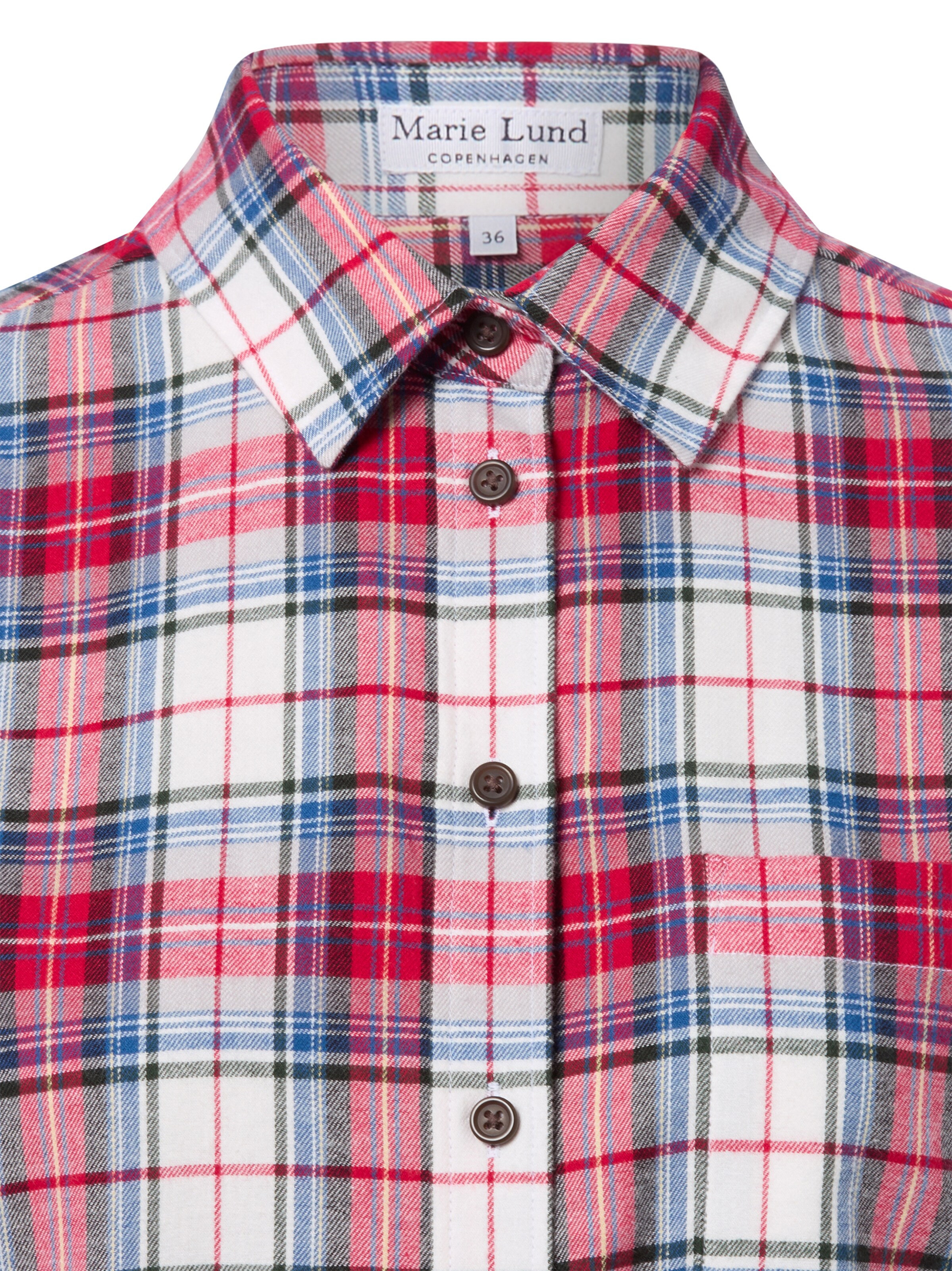 Marie Lund Blouse in Red