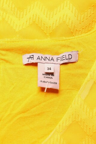 Anna Field Ärmellose Bluse XS in Gelb