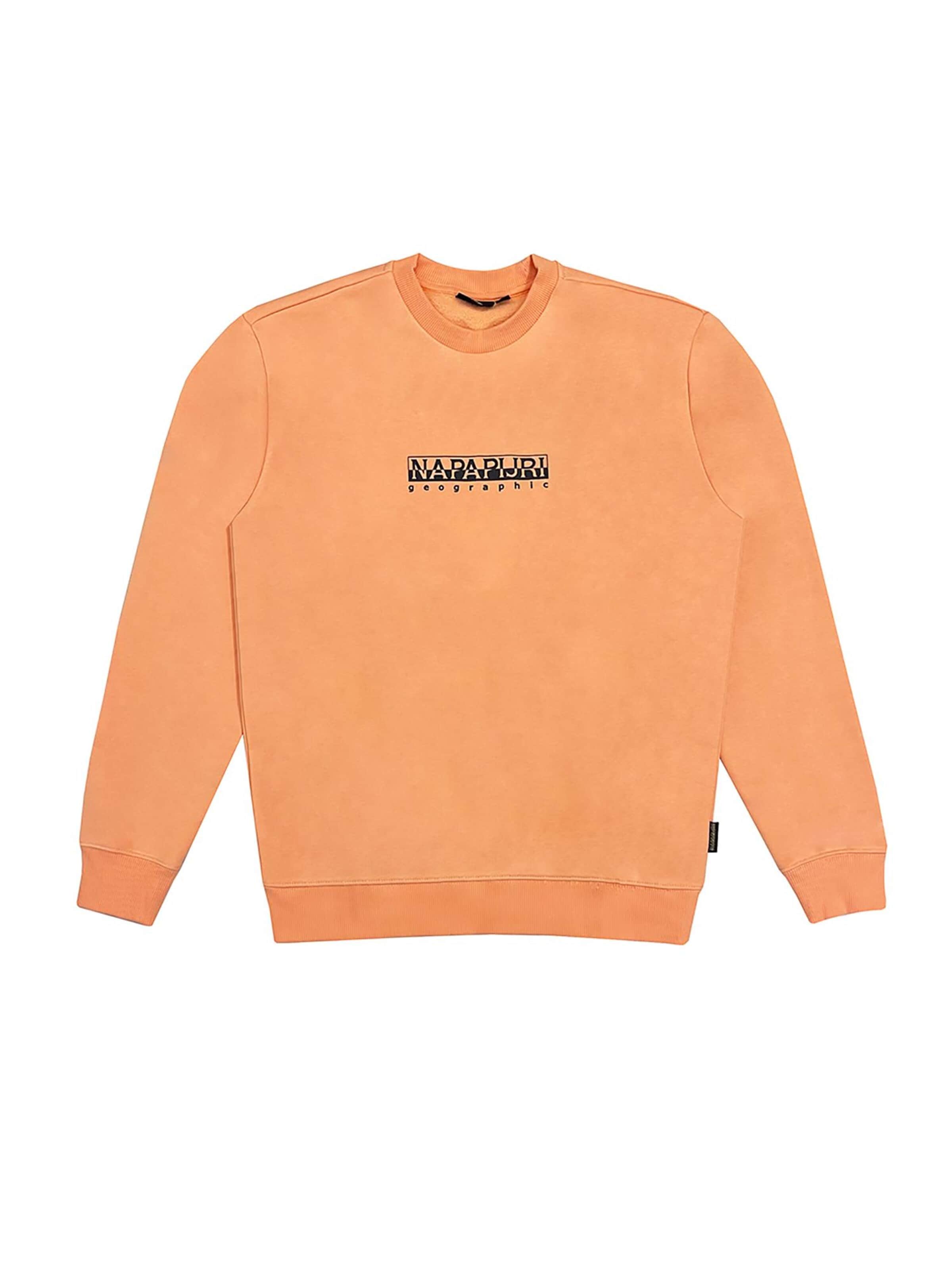 NAPAPIJRI Sweatshirt 'Box'‌‌ in Orange: Vorderseite