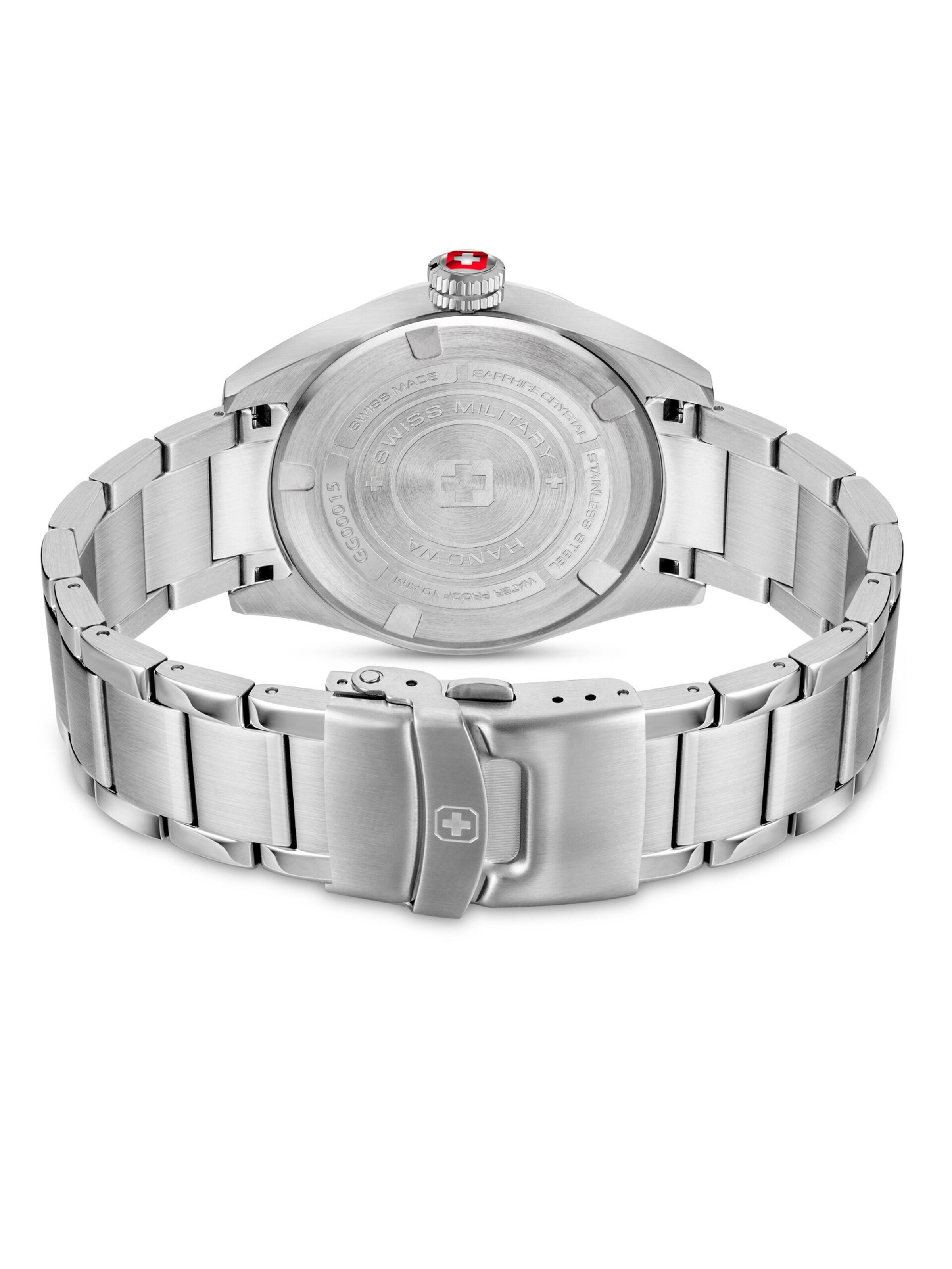 SWISS MILITARY HANOWA Uhr 'Greyhound' in Silber