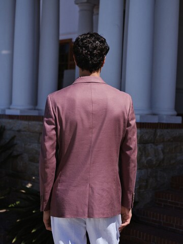 Slim fit Giacca business da completo 'N. Premium' di Next in rosa
