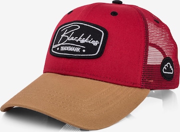 Blackskies Cap 'Race' in Rot: Vorderseite